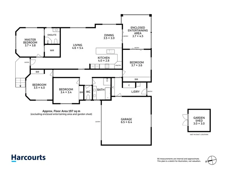 Floorplan of Homely house listing, 44 Hales Street, Penguin TAS 7316