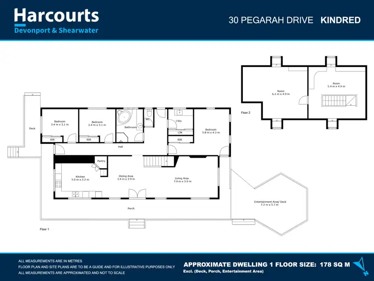 Floorplan of Homely house listing, 30 Pegarah Drive, Kindred TAS 7310