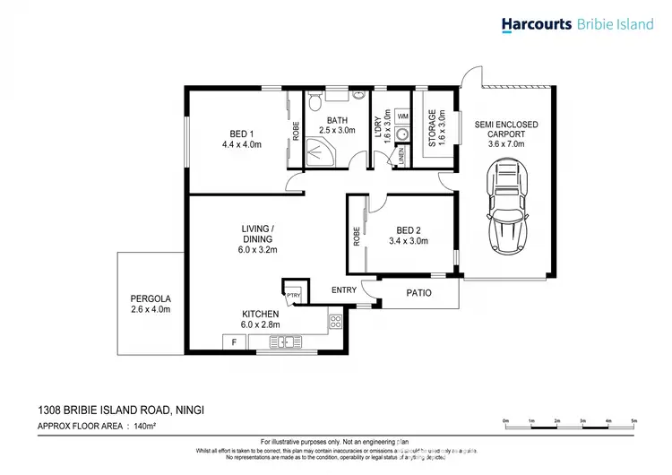 Floorplan of Homely house listing, 1308 Bribie Island Road, Ningi QLD 4511