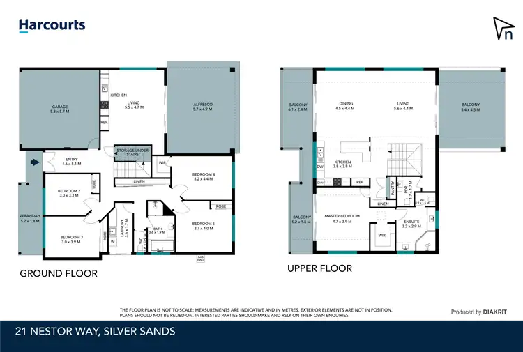 Floorplan of Homely house listing, 21 Nestor Way, Silver Sands WA 6210
