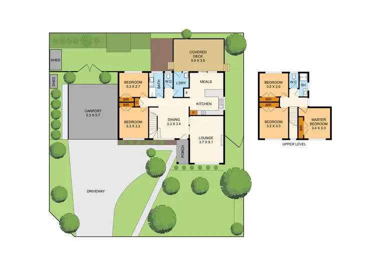Floorplan of Homely house listing, 1 Frances Street, The Basin VIC 3154
