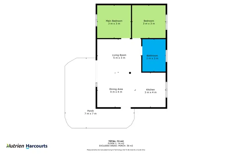 Floorplan of Homely house listing, 4547 Hyland Highway, Won Wron VIC 3971