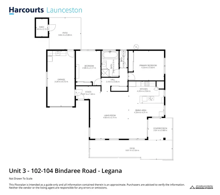 Floorplan of Homely house listing, 3/102-104 Bindaree Road, Legana TAS 7277
