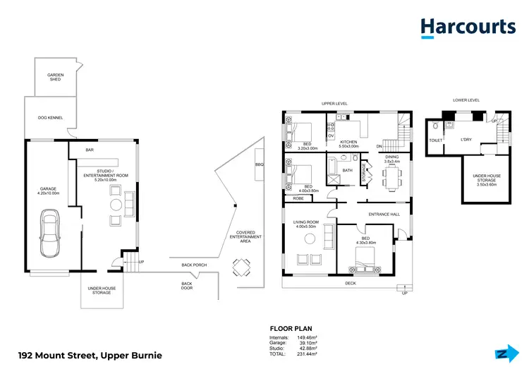 Floorplan of Homely house listing, 192 Mount Street, Upper Burnie TAS 7320