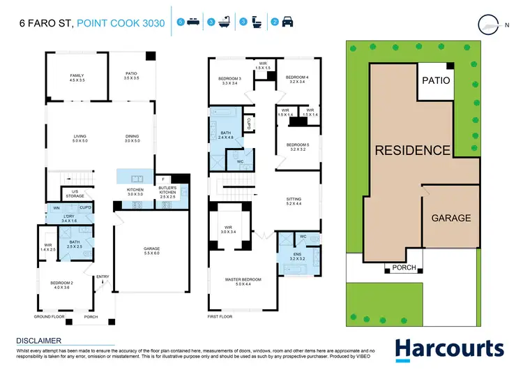 Floorplan of Homely house listing, 6 Faro Street, Point Cook VIC 3030