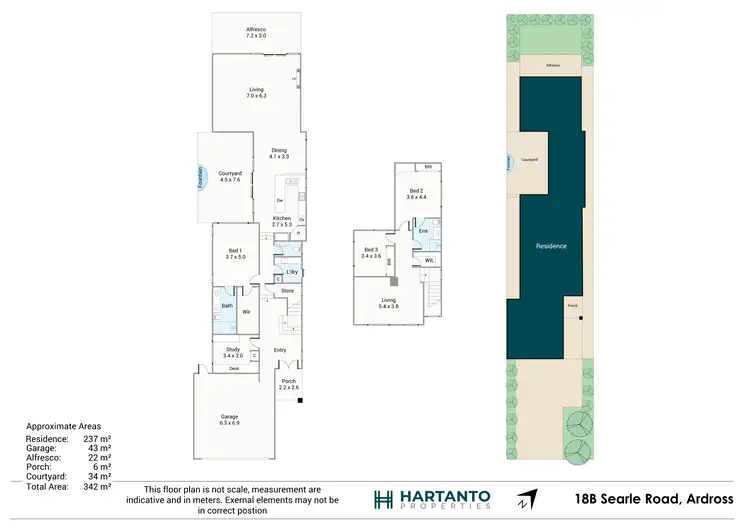 Floorplan of Homely house listing, 18B Searle Road, Ardross WA 6153
