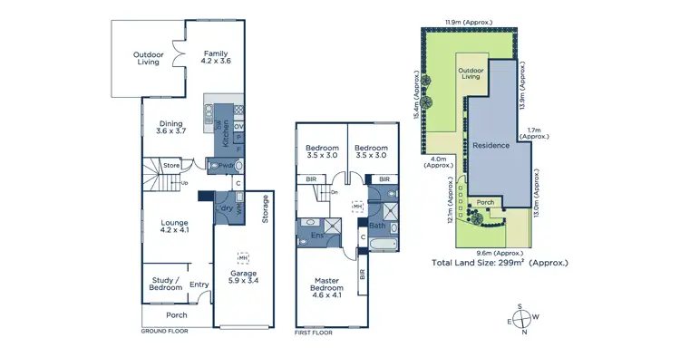 Floorplan of Homely house listing, 30 Jade Circuit, Burwood East VIC 3151
