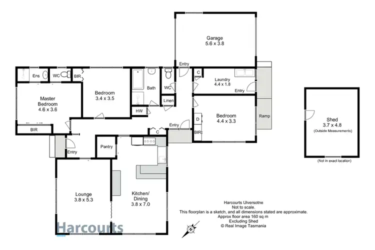 Floorplan of Homely house listing, 7 Wilson Place, Ulverstone TAS 7315