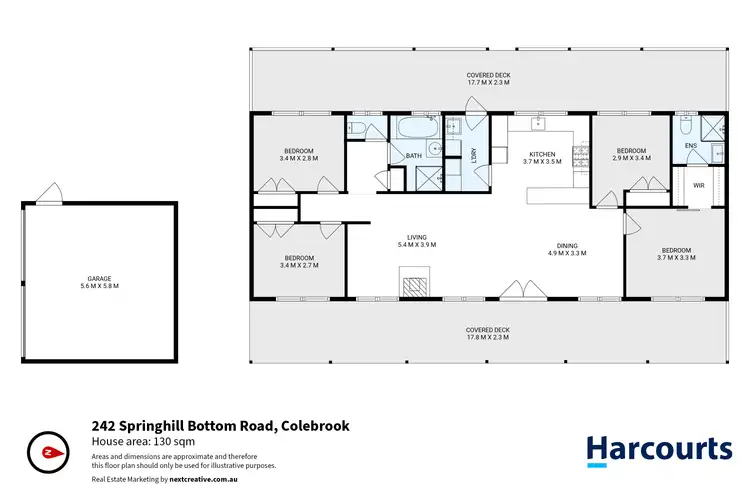 Floorplan of Homely house listing, 242 Springhill Bottom Road, Colebrook TAS 7027