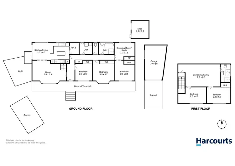Floorplan of Homely house listing, 35 Baragoon Street, Howrah TAS 7018
