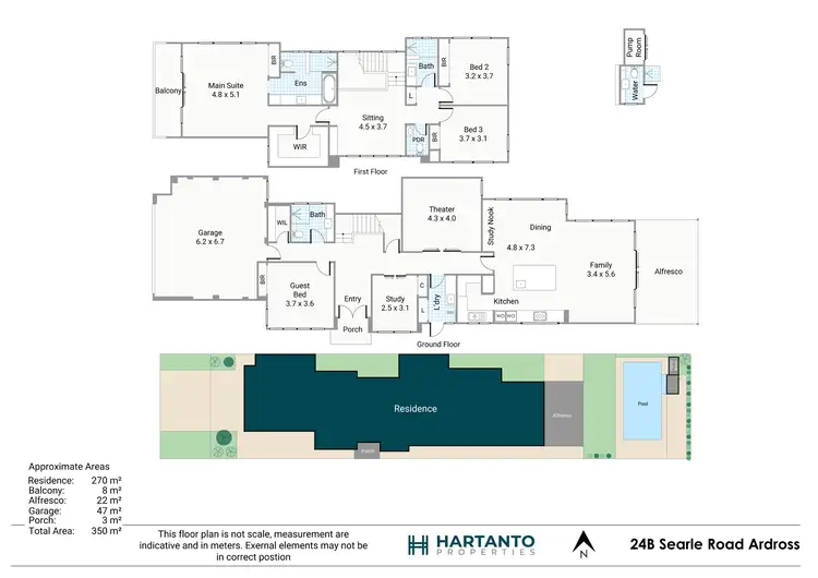 Floorplan of Homely house listing, 24B Searle Road, Ardross WA 6153