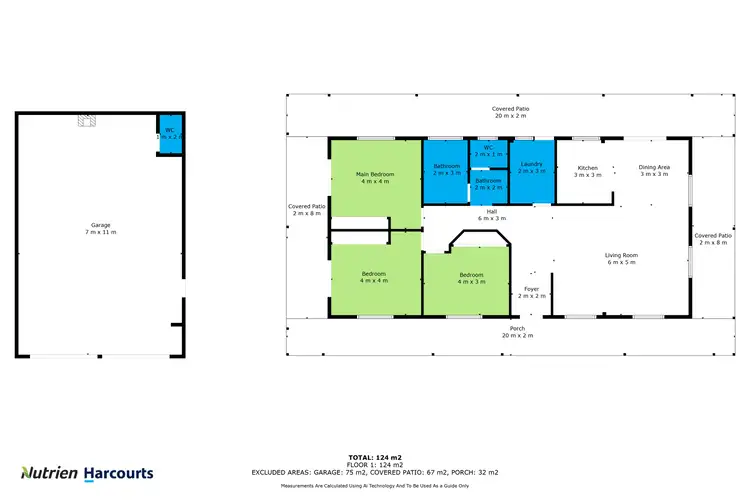 Floorplan of Homely house listing, 40 Victoria Street, Woodside VIC 3874