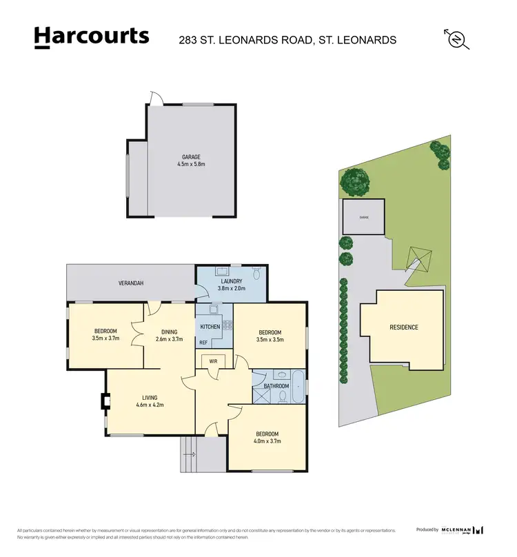 Floorplan of Homely house listing, 283 St Leonards Road, St Leonards TAS 7250