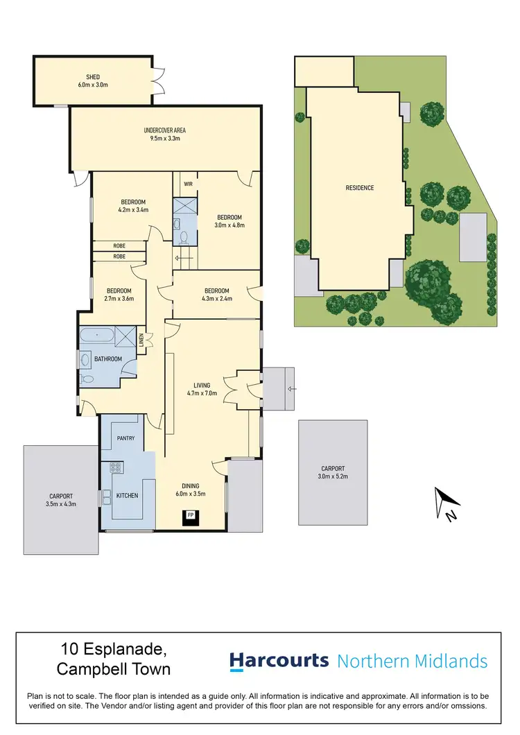 Floorplan of Homely house listing, 10 Esplanade, Campbell Town TAS 7210