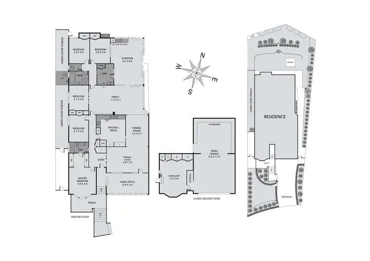 Floorplan of Homely house listing, 23 Cantala Drive, Doncaster VIC 3108