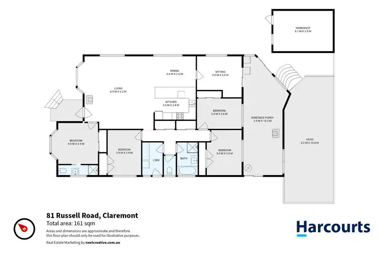Floorplan of Homely house listing, 81 Russell Road, Claremont TAS 7011