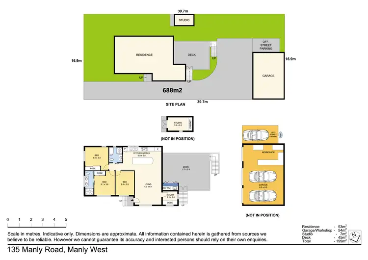 Floorplan of Homely house listing, 135 Manly Road, Manly West QLD 4179