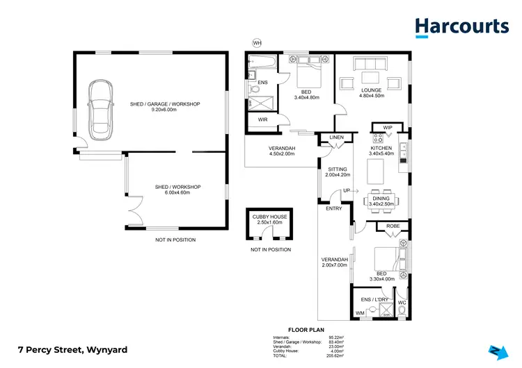 Floorplan of Homely house listing, 7 Percy Street, Wynyard TAS 7325