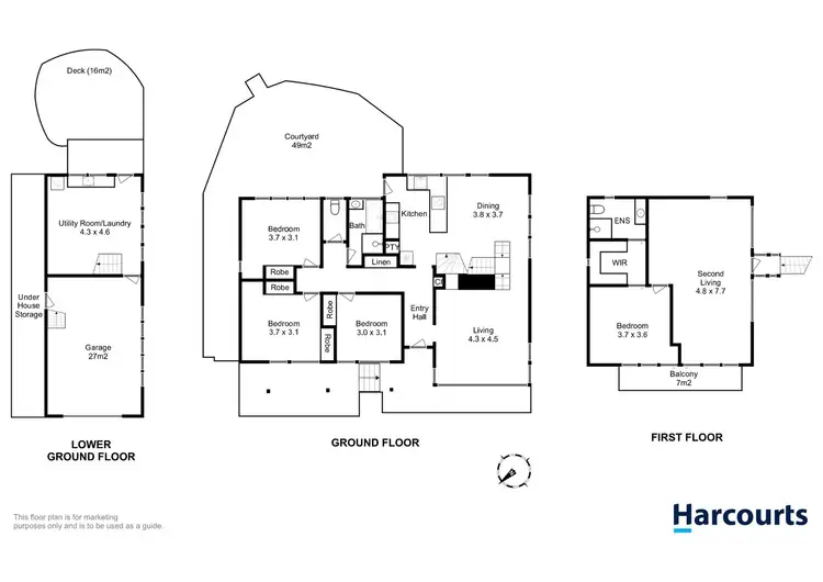 Floorplan of Homely house listing, 27 Tunah Street, Howrah TAS 7018