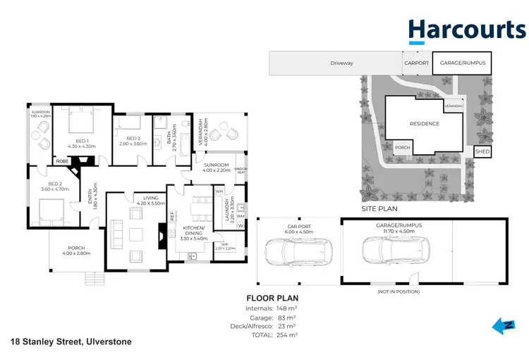 Floorplan of Homely house listing, 18 Stanley Street, Ulverstone TAS 7315