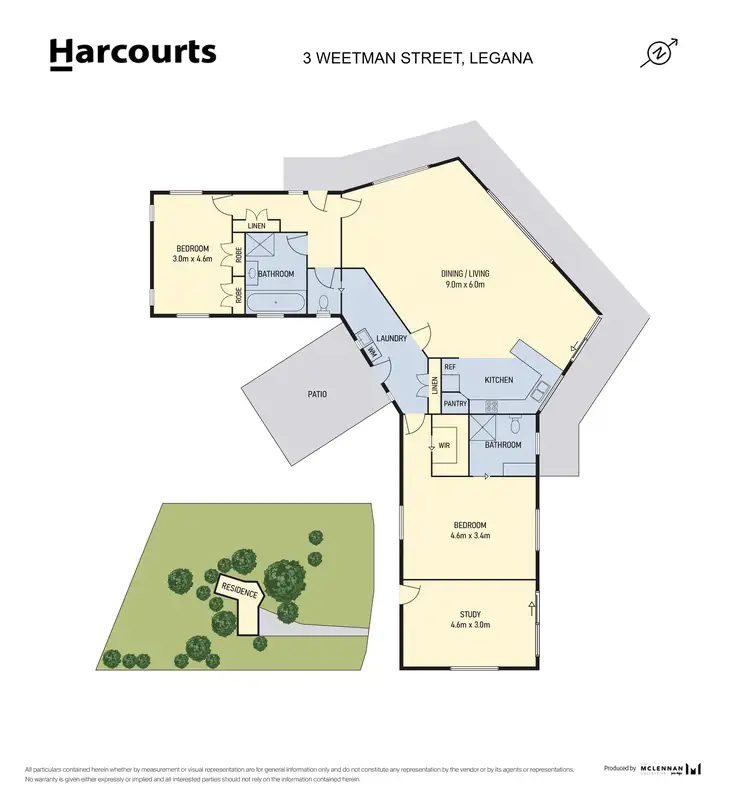 Floorplan of Homely house listing, 3 Weetman Street, Legana TAS 7277