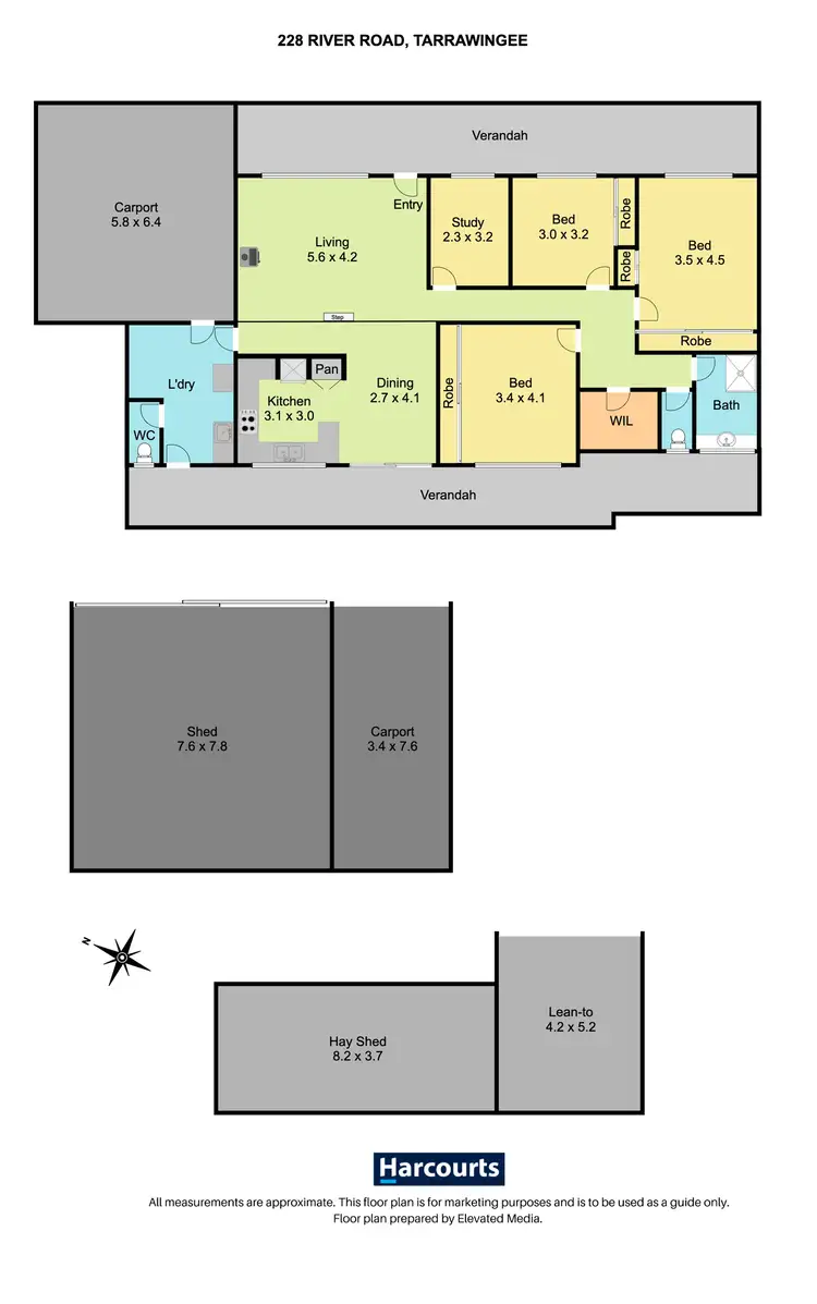 Floorplan of Homely house listing, 228 River Road, Tarrawingee VIC 3678