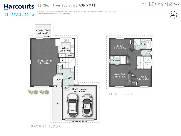 Floorplan of Homely house listing, 38 Clear River Boulevard, Ashmore QLD 4214