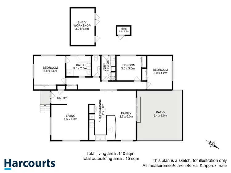 Floorplan of Homely house listing, 27 Iris Court, Kingston TAS 7050