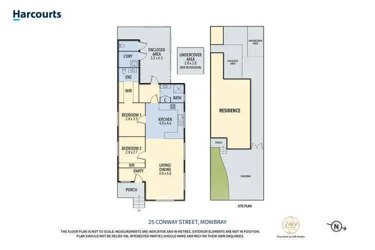 Floorplan of Homely house listing, 25 Conway Street, Mowbray TAS 7248