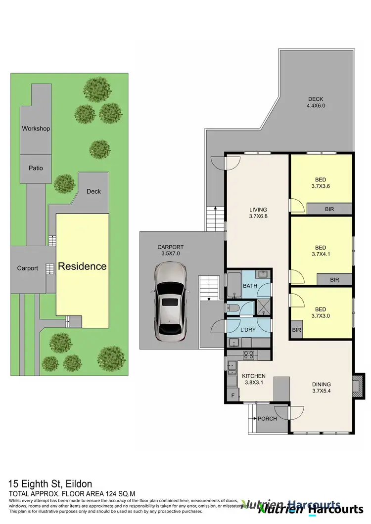 Floorplan of Homely house listing, 15 Eighth Street, Eildon VIC 3713