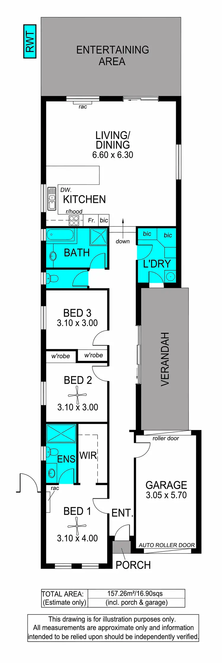 Floorplan of Homely house listing, 535A Panalatinga Road, Morphett Vale SA 5162