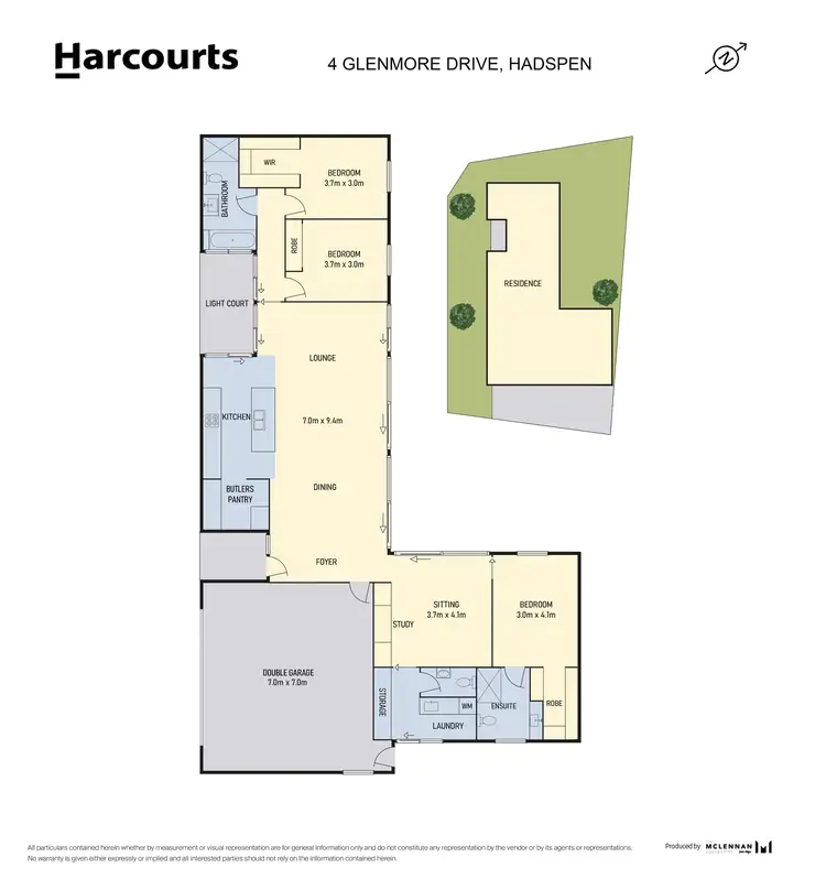 Floorplan of Homely house listing, 4 Glenmore Drive, Hadspen TAS 7290