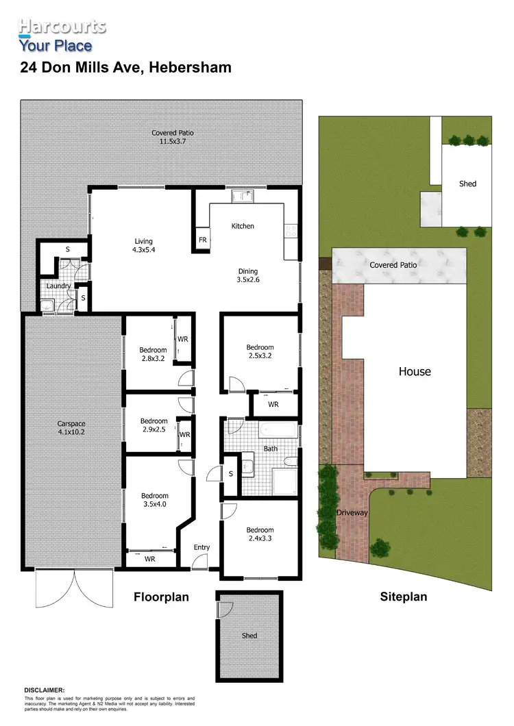 Floorplan of Homely house listing, 24 Don Mills Avenue, Hebersham NSW 2770