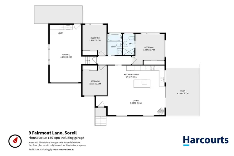 Floorplan of Homely house listing, 9 Fairmont Lane, Sorell TAS 7172