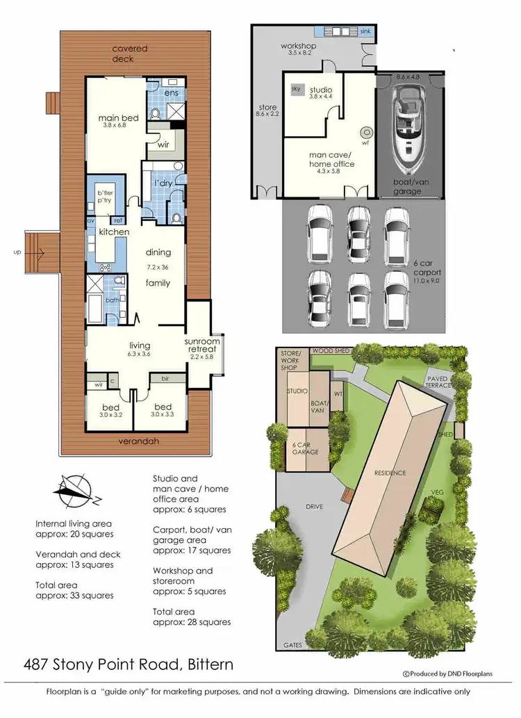Floorplan of Homely house listing, 487 Stony Point Road, Bittern VIC 3918