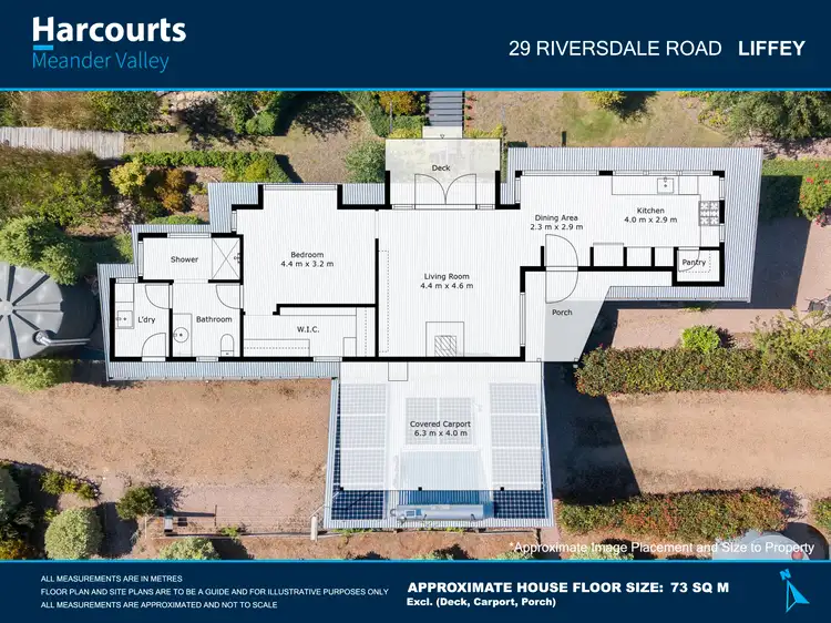 Floorplan of Homely house listing, 29 Riversdale Road, Liffey TAS 7301