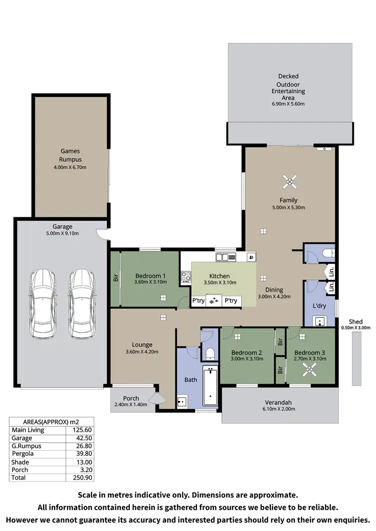 Floorplan of Homely house listing, 18 Grose Crescent, North Haven SA 5018