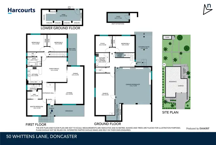 Floorplan of Homely house listing, 50 Whittens Lane, Doncaster VIC 3108