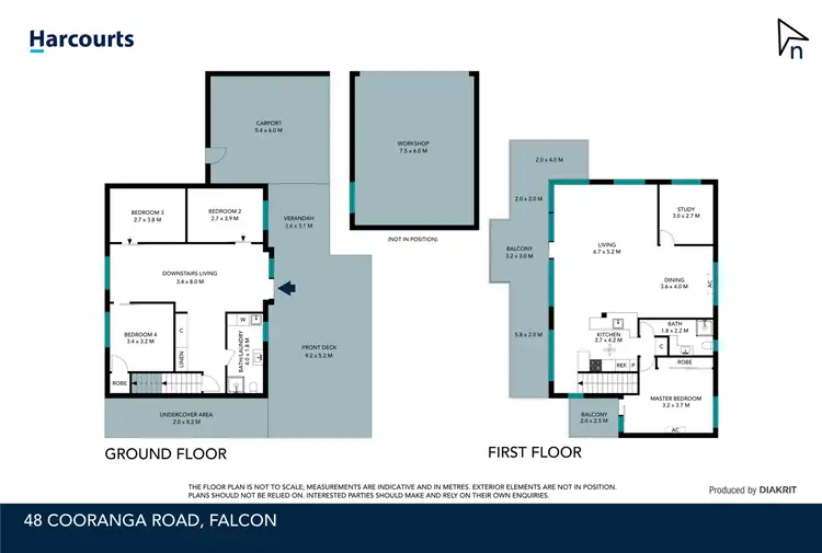 Floorplan of Homely house listing, 48 Cooranga Road, Falcon WA 6210