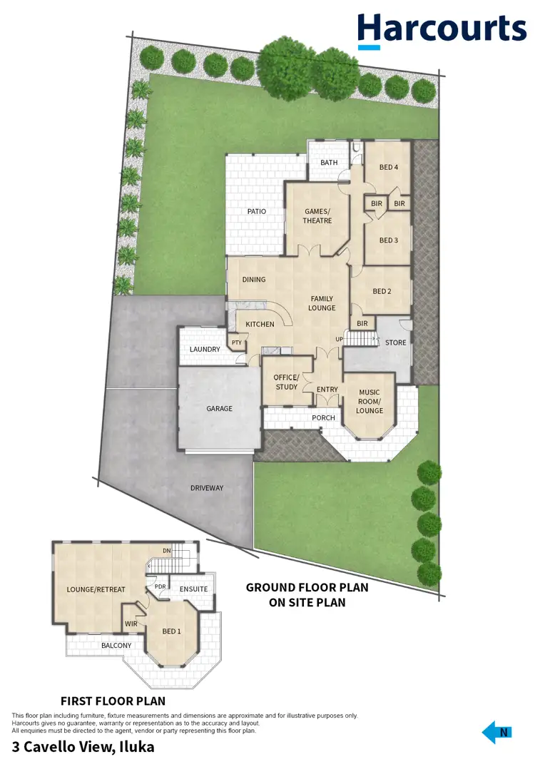 Floorplan of Homely house listing, 3 Cavello View, Iluka WA 6028