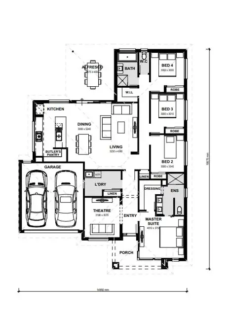 Floorplan of Homely house listing, 18 Starling Street, Riverlea Park SA 5120