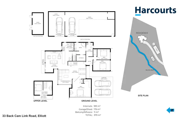 Floorplan of Homely house listing, 33 Back Cam Link Road, Elliott TAS 7325