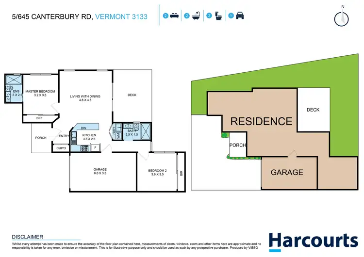 Floorplan of Homely unit listing, 5/645 Canterbury Road, Vermont VIC 3133