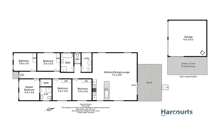 Floorplan of Homely house listing, 11 Madeline Drive, Mooreville TAS 7321