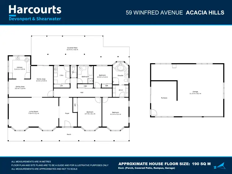 Floorplan of Homely house listing, 59 Winifred Avenue, Acacia Hills TAS 7306