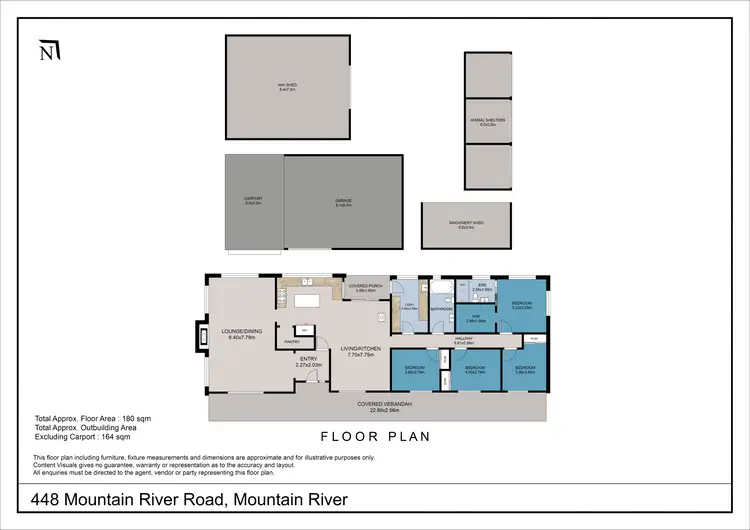 Floorplan of Homely house listing, 448 Mountain River Road, Mountain River TAS 7109