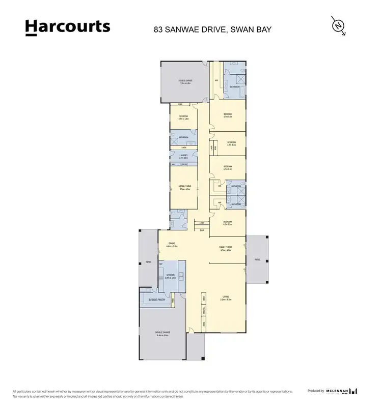 Floorplan of Homely house listing, 83 Sanwae Drive, Swan Bay TAS 7252