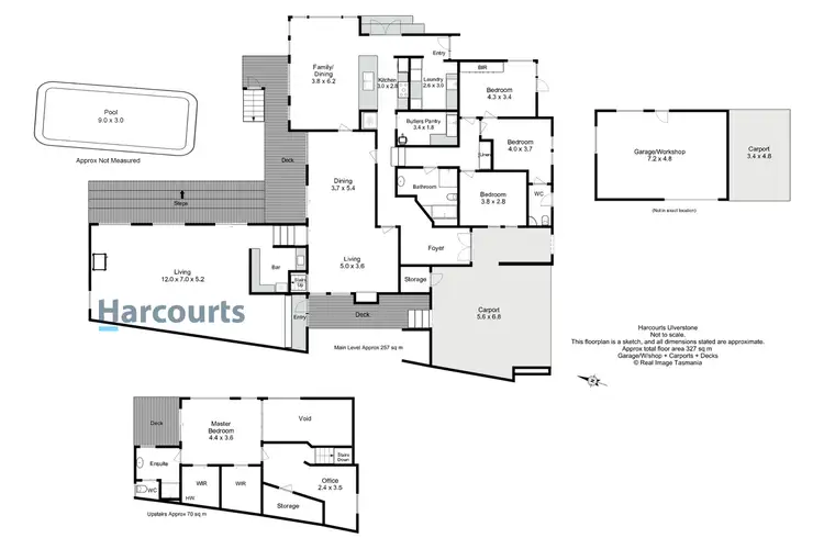 Floorplan of Homely house listing, 12 Henslowes Rd, Ulverstone TAS 7315