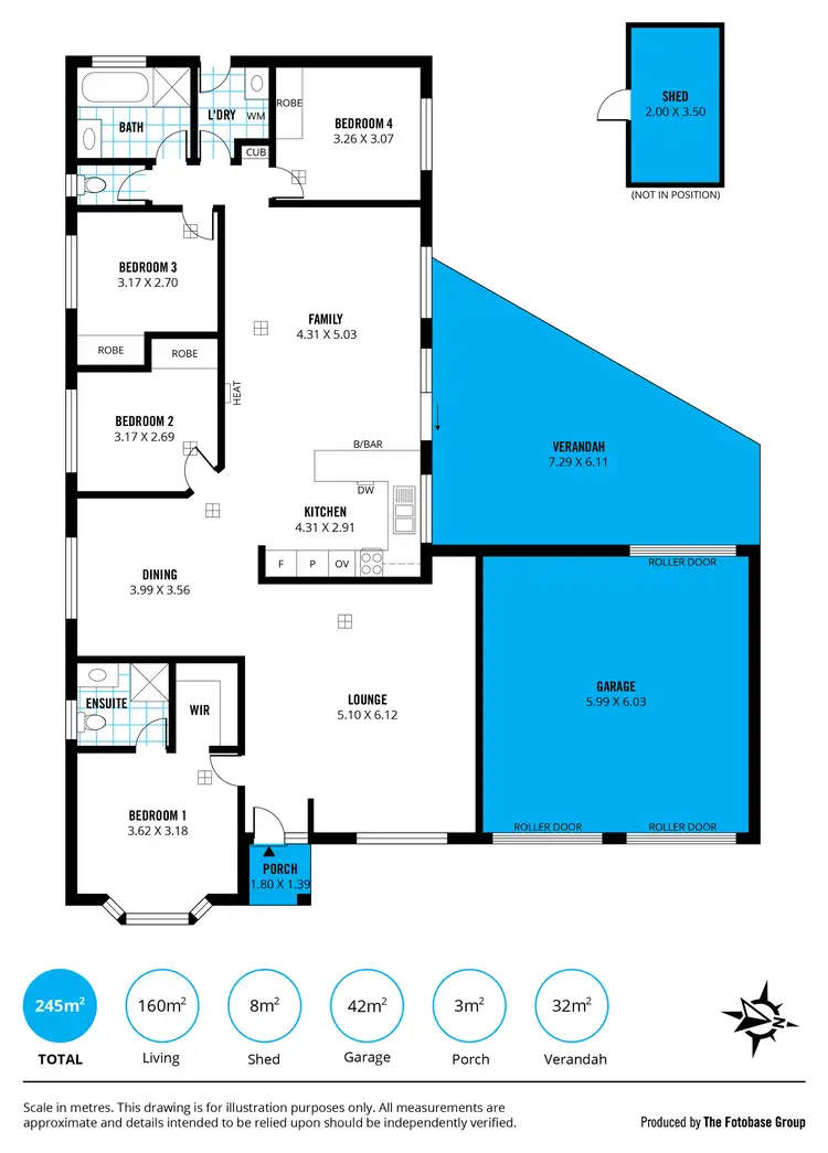 Floorplan of Homely house listing, 29 Stonework Circuit, Sheidow Park SA 5158