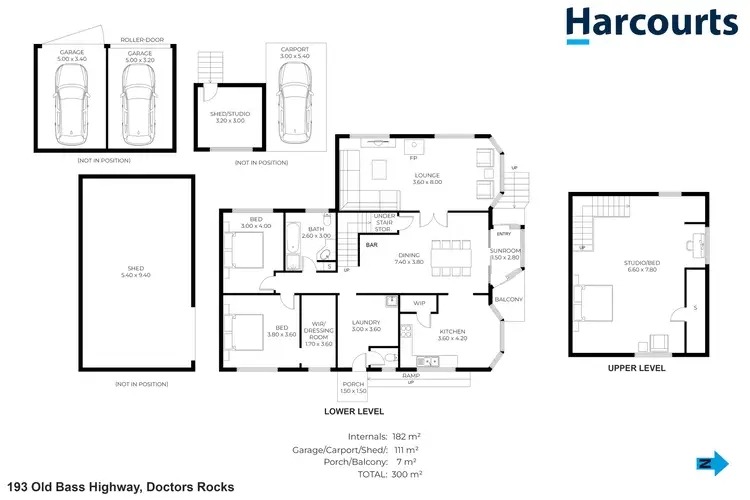 Floorplan of Homely house listing, 193 Old Bass Highway, Doctors Rocks TAS 7325